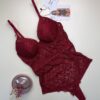 Body en dentelle " Rouge "
