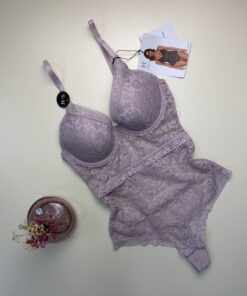 Body en dentelle " Rose"