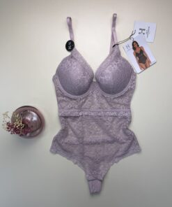 Alternative view of Body en dentelle " Rose"