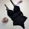 Body en dentelle " Noir "