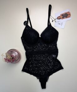 Alternative view of Body en dentelle " Noir "