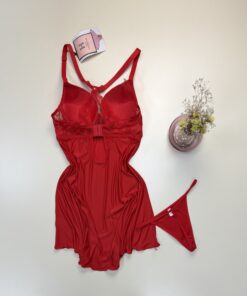 Alternative view of NUISETTE+ BAS - H - " Rouge "