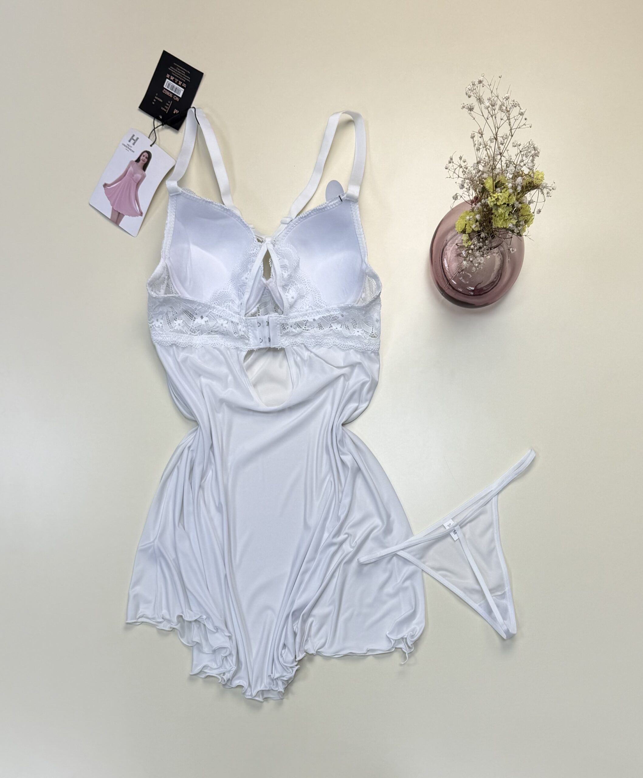 NUISETTE+ BAS - H - " Blanc " – Image 2