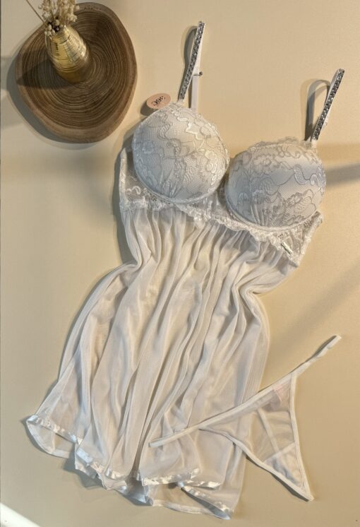 Nuisette - Bas " Blanc "