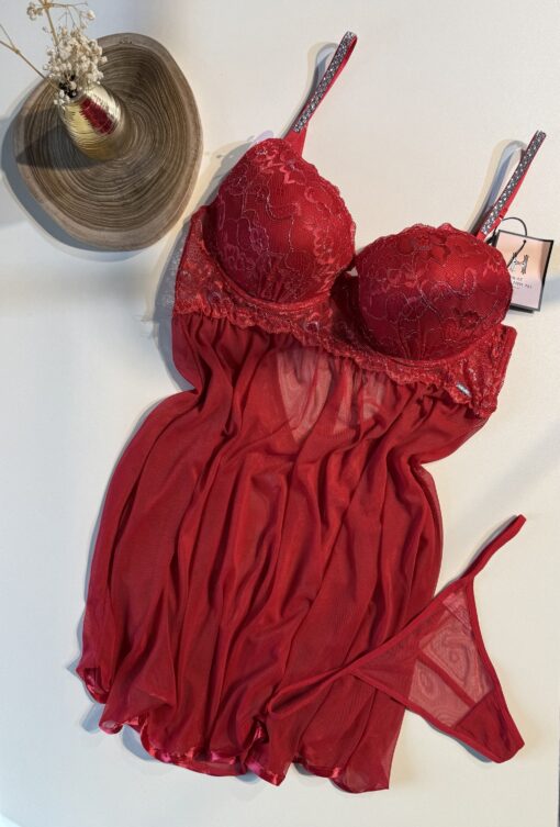 Nuisette - Bas " ROUGE "