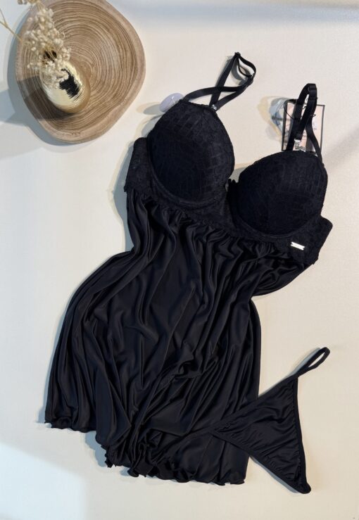 Nuisette - Bas " NOIR "