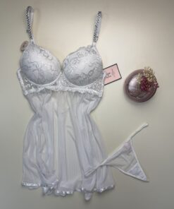 Nuisette - Bas " Blanc "