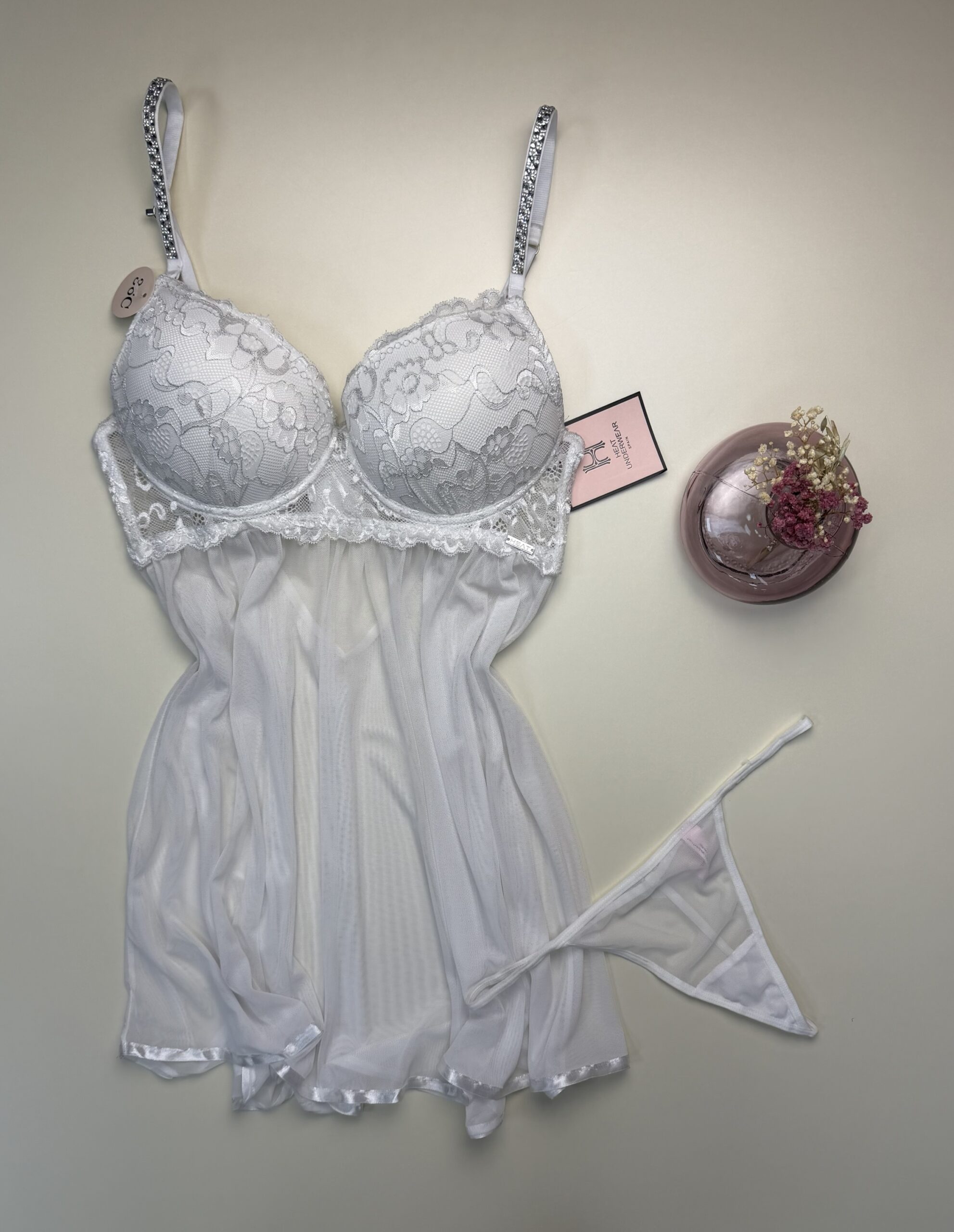 Nuisette - Bas " Blanc "