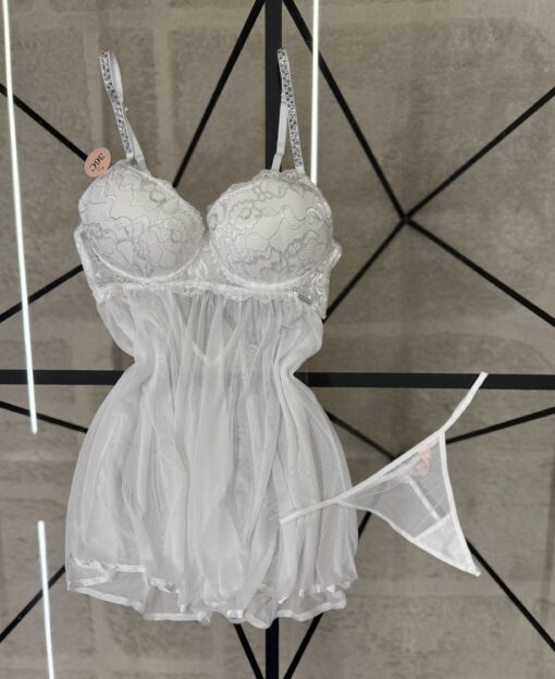 Nuisette - Bas " Blanc "