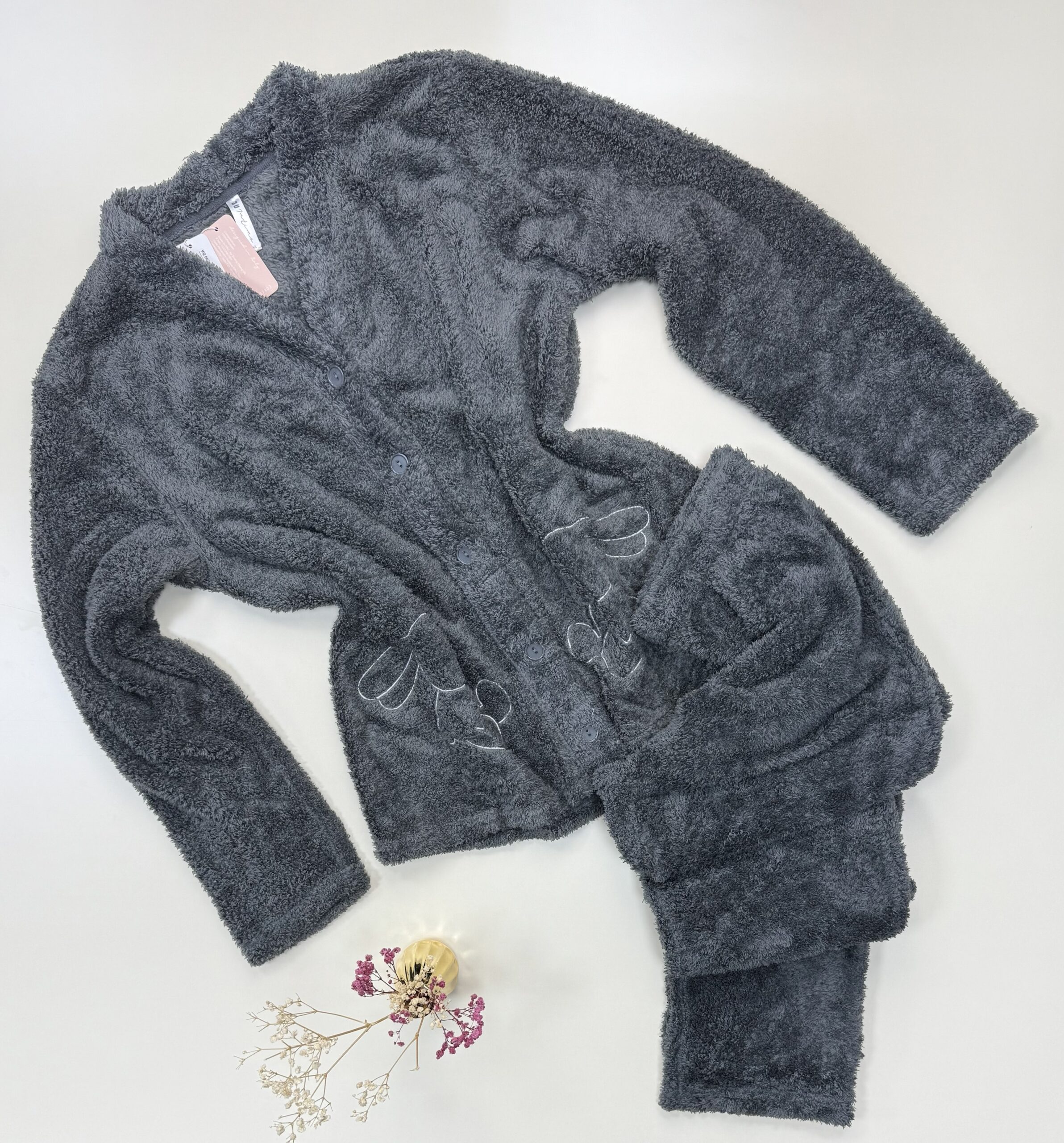 Pyjama haut manche longue " Gris "