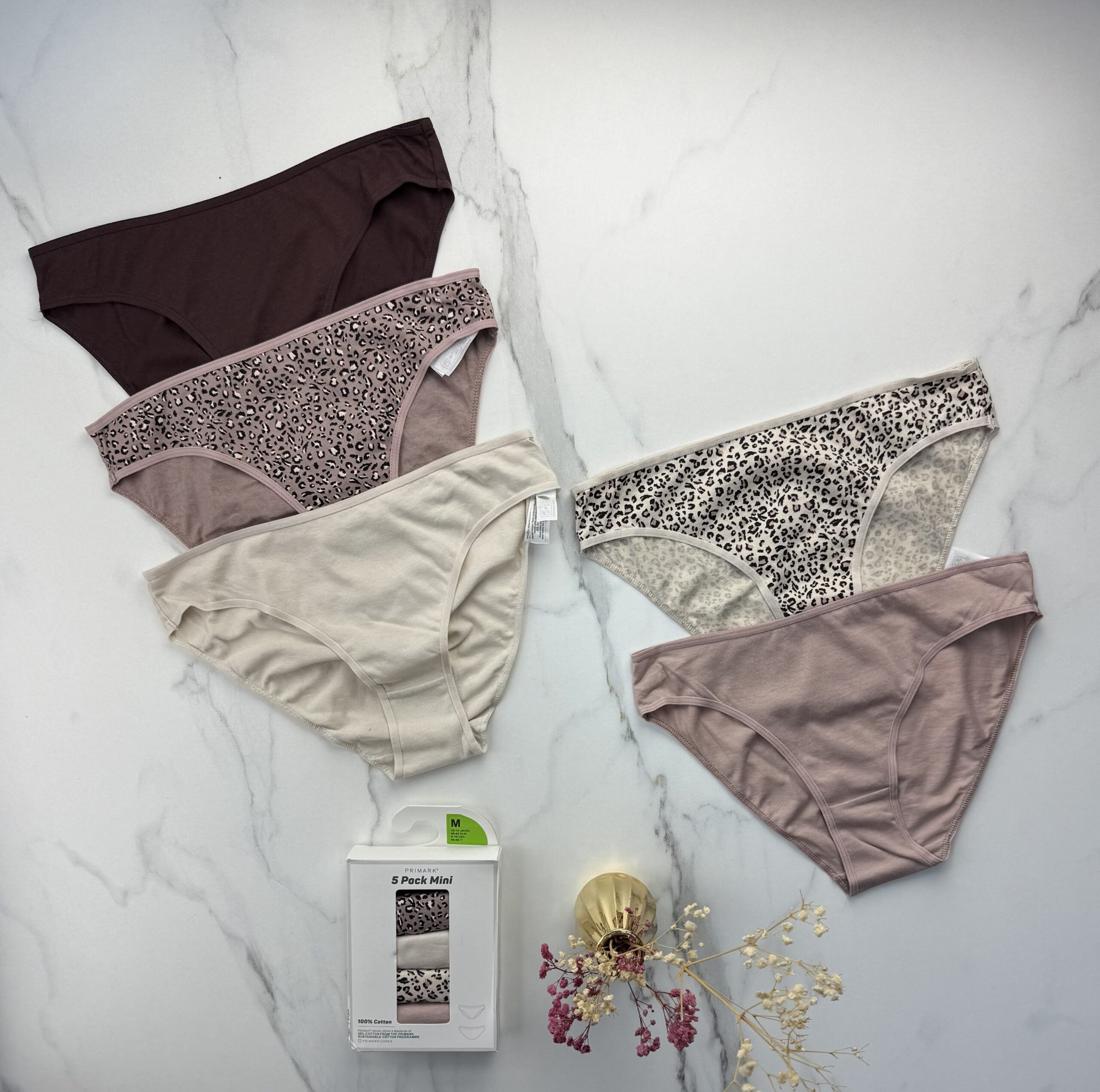 Pack de 5 culottes mini - Primark - léopard – Image 2