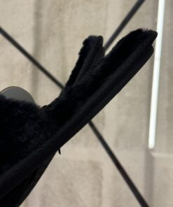 Alternative view of Pantoufle ouverte fourrure " noir" - Primark -