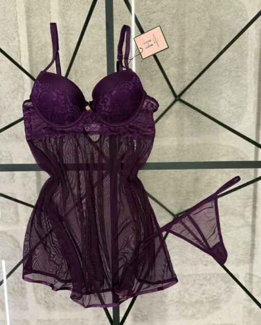 Nuisette - bas «  Violet « 