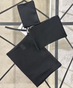 Alternative view of Pack de 3 trousse - noir -