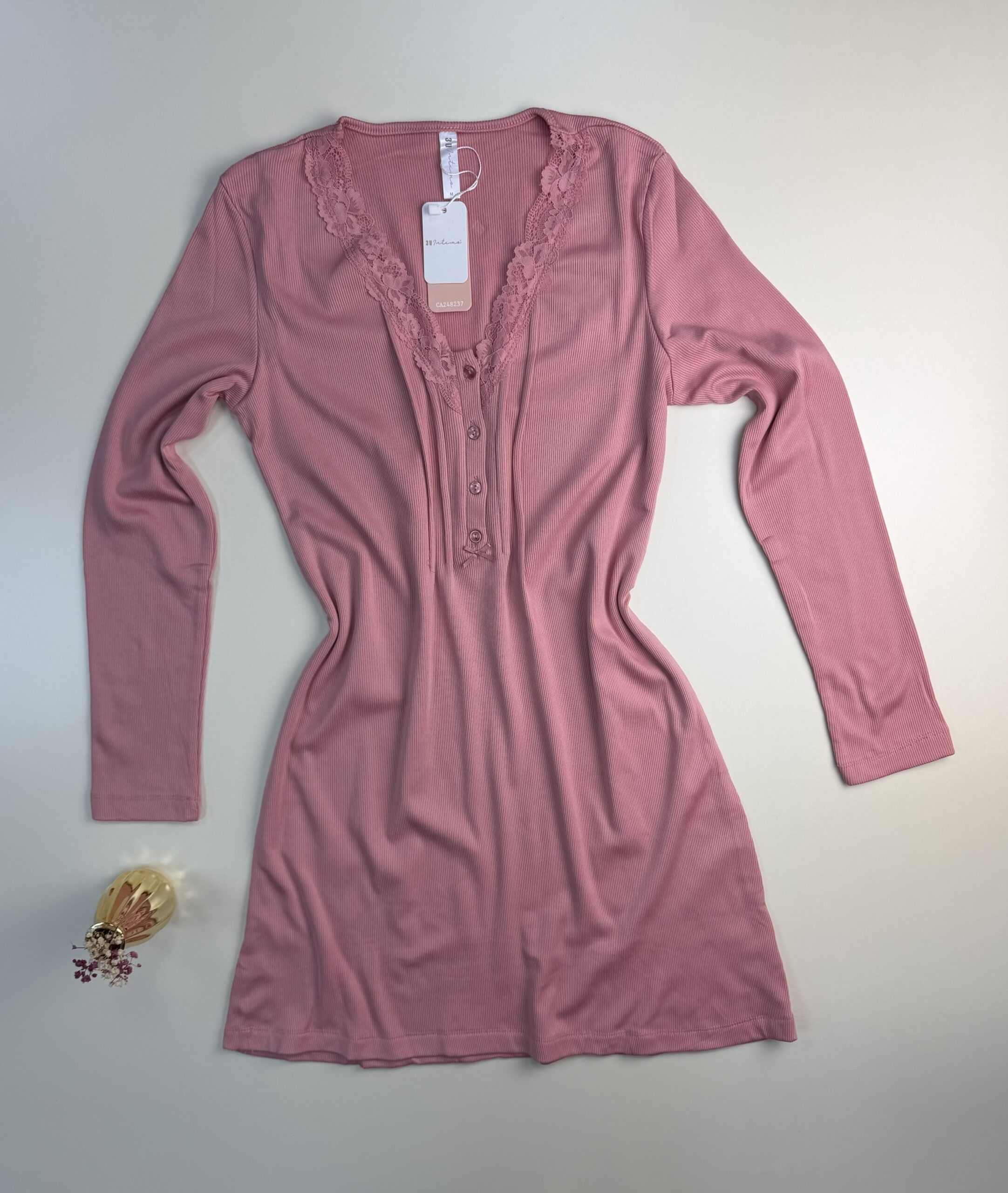 Chemise de nuit " Rose " – Image 3