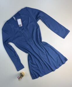 Chemise de nuit " Bleu "