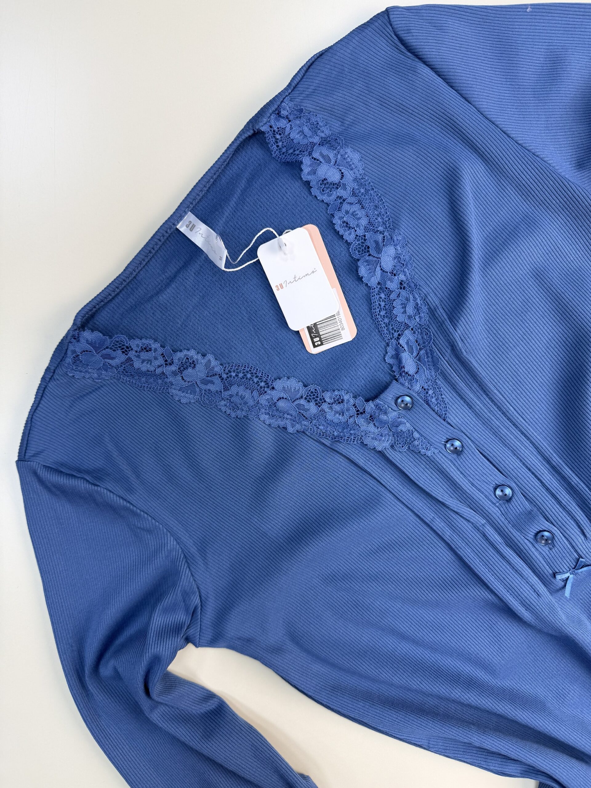 Chemise de nuit " Bleu " – Image 3