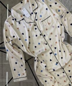 Alternative view of Chemise de nuit en satin " beige "