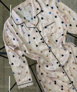 Alternative view of Chemise de nuit en satin " Rose "