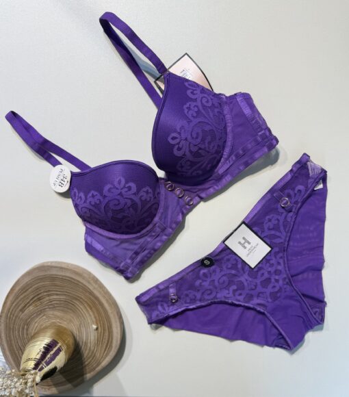Ensemble 2 pcs " VIOLET " push up