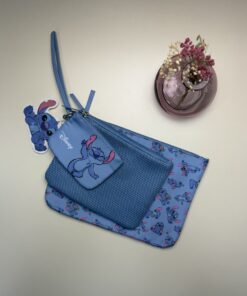 Trio de pochettes - stitch -