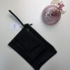 Pack de 3 trousse - noir -