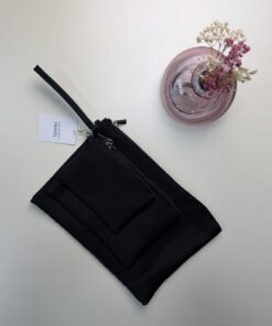 Pack de 3 trousse - noir -