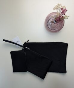 Alternative view of Pack de 3 trousse - noir -