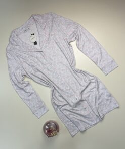 Chemise de nuit " rose à fleurs "