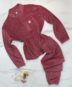 Pyjama haut manche longue " Rose foncé "