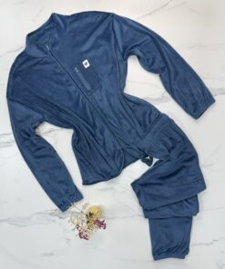 Pyjama haut manche longue " Bleu "