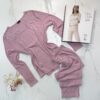 Pyjama haut manche longue " Rose "