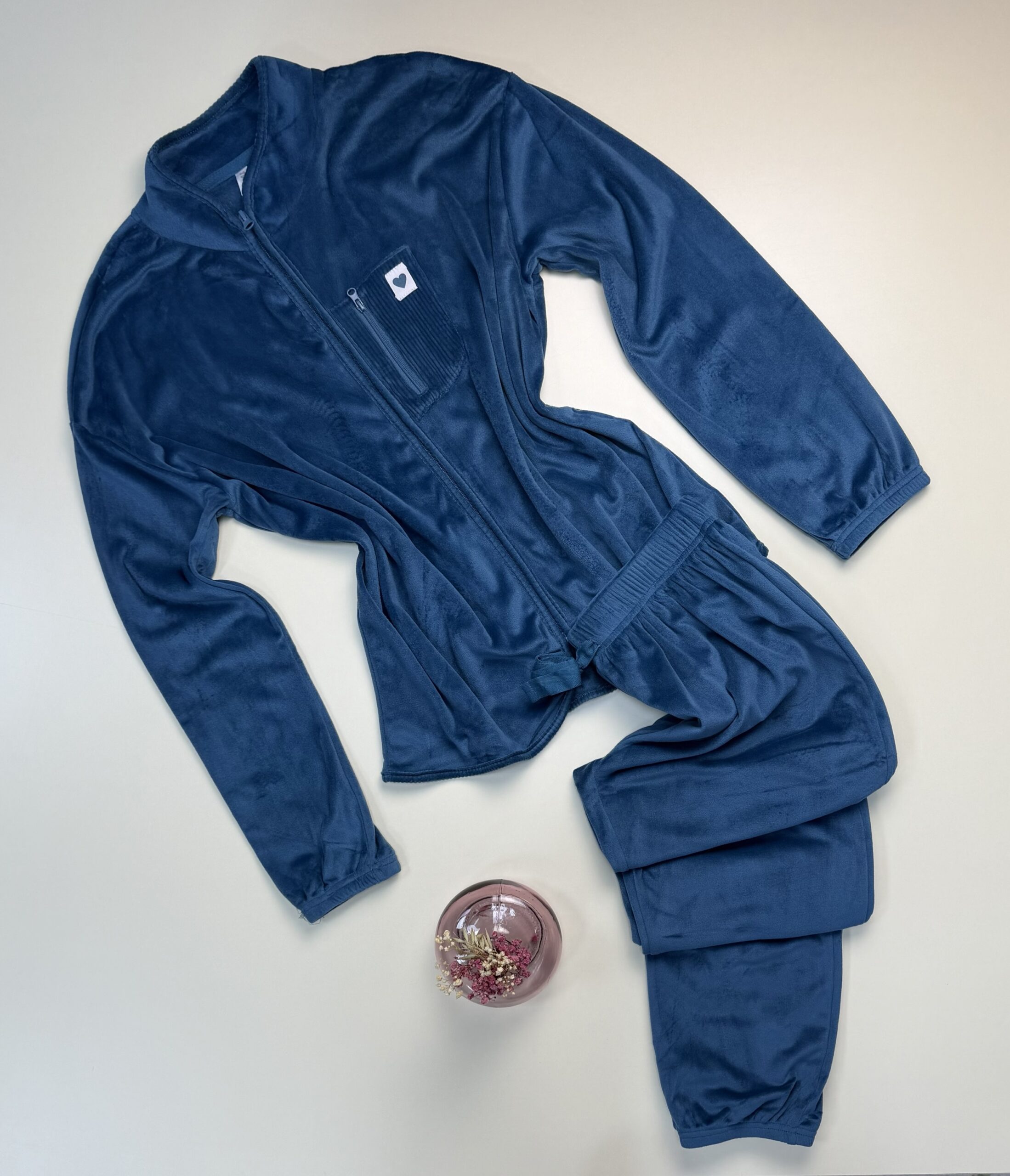 Pyjama haut manche longue " Bleu "