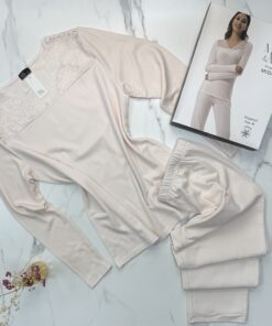 Pyjama haut manche longue " blanc "