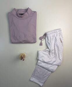 Alternative view of Pyjama haut manche longue " Rose "