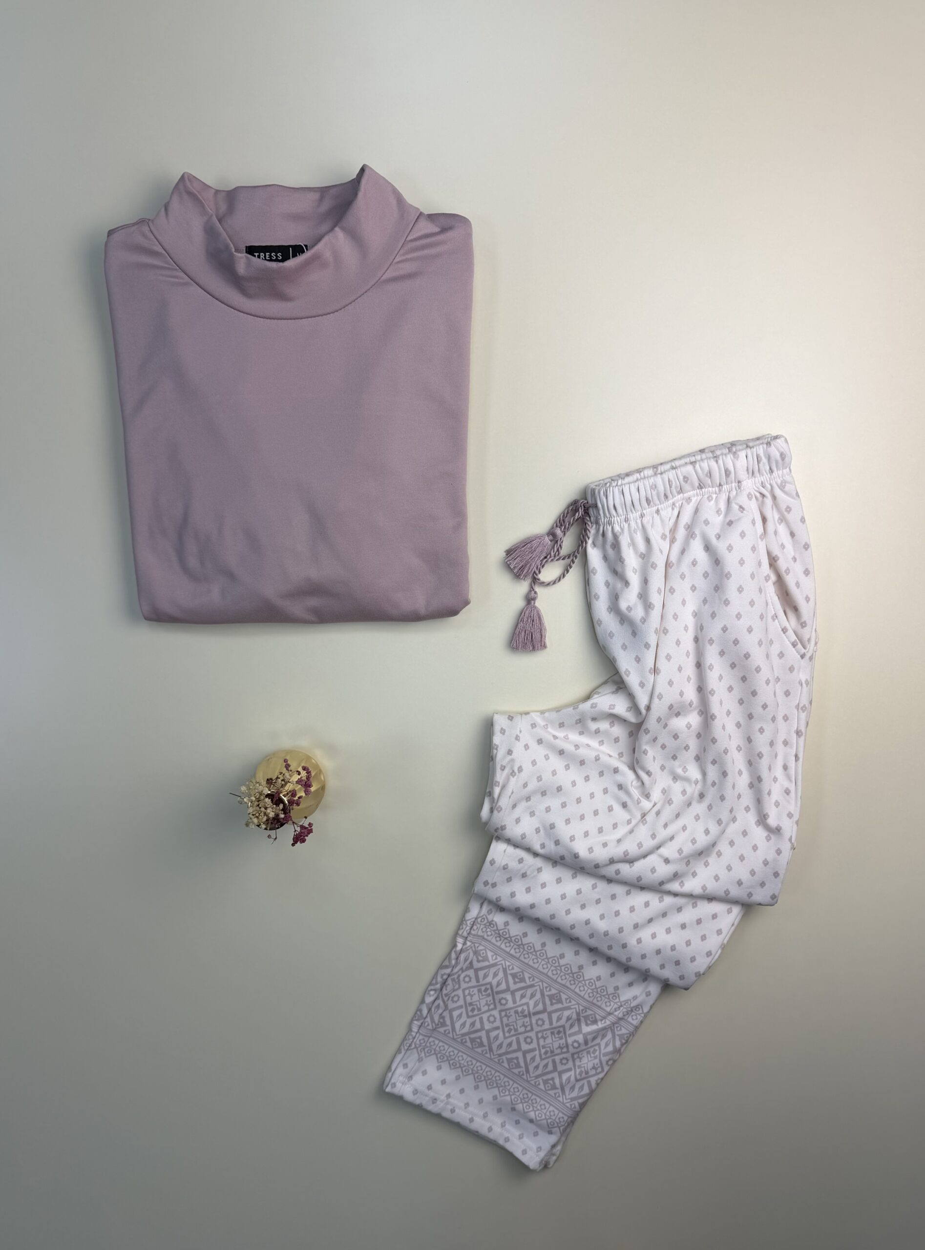 Pyjama haut manche longue " Rose " – Image 2