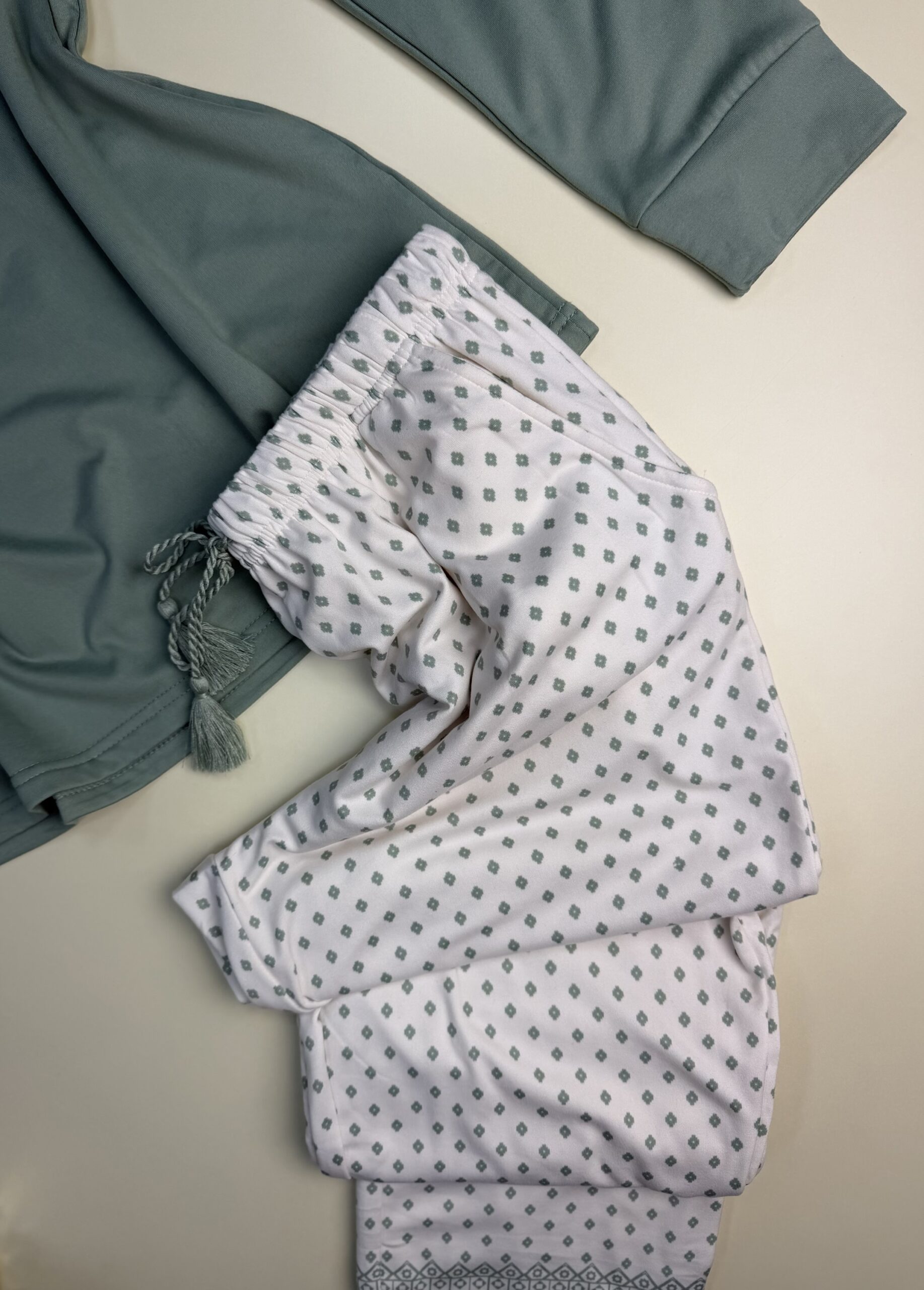 Pyjama haut manche longue " Vert " – Image 3