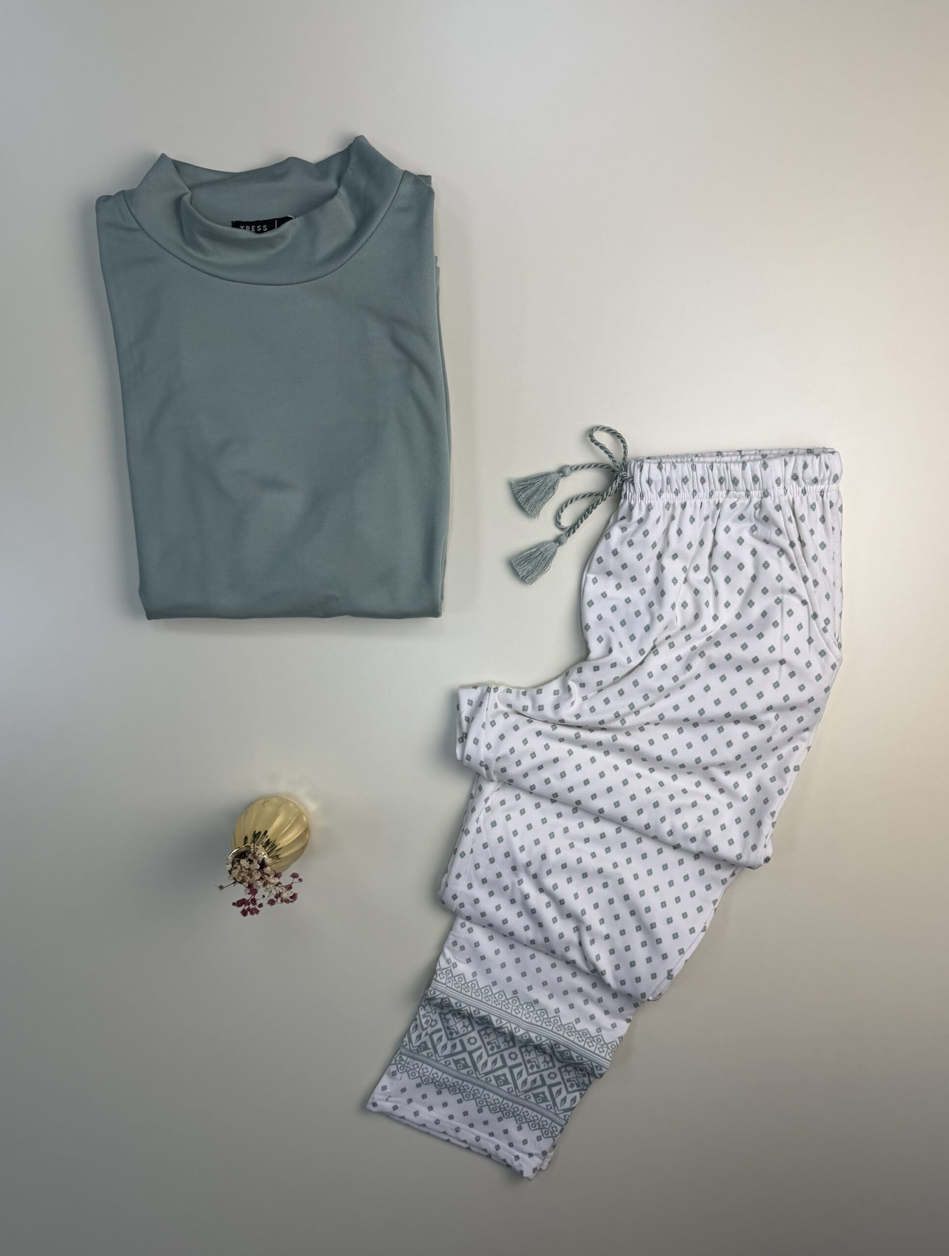 Pyjama haut manche longue " Vert " – Image 2