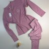 Pyjama haut manche longue " Rose "