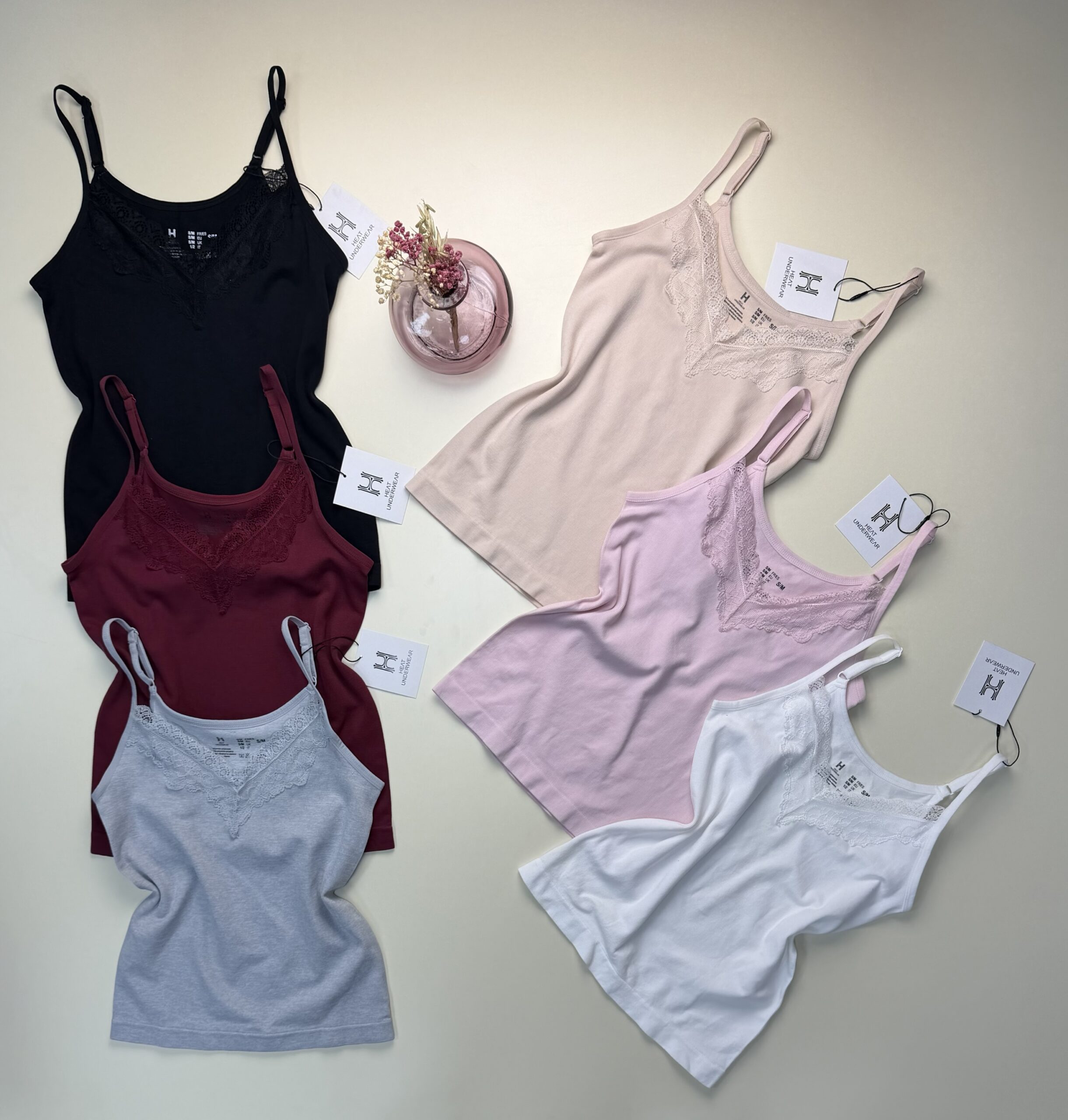 Pack de 6 Tricot de peau " H "