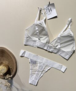 Alternative view of Ensemble 2 pcs " Blanc "