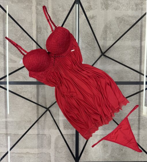 Nuisette-bas " Rouge "