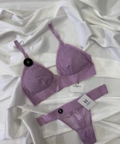 Alternative view of Ensemble 2 pcs " Mauve "