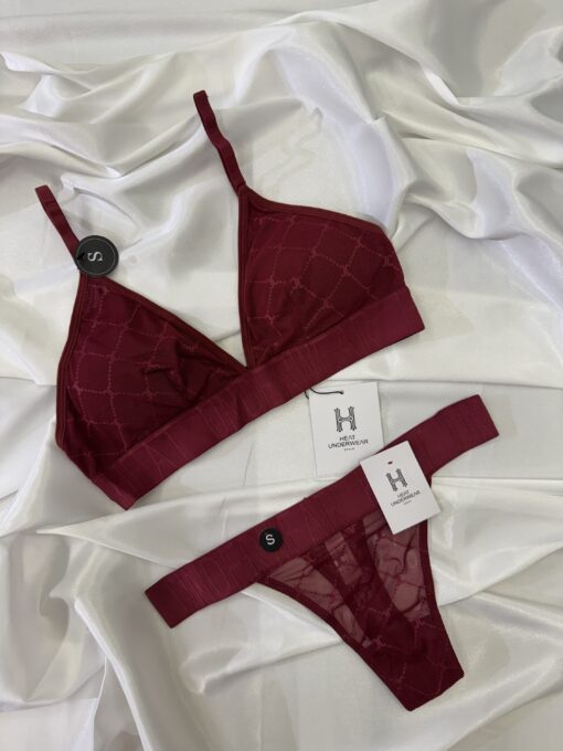 Ensemble 2 pcs " Bordeaux "