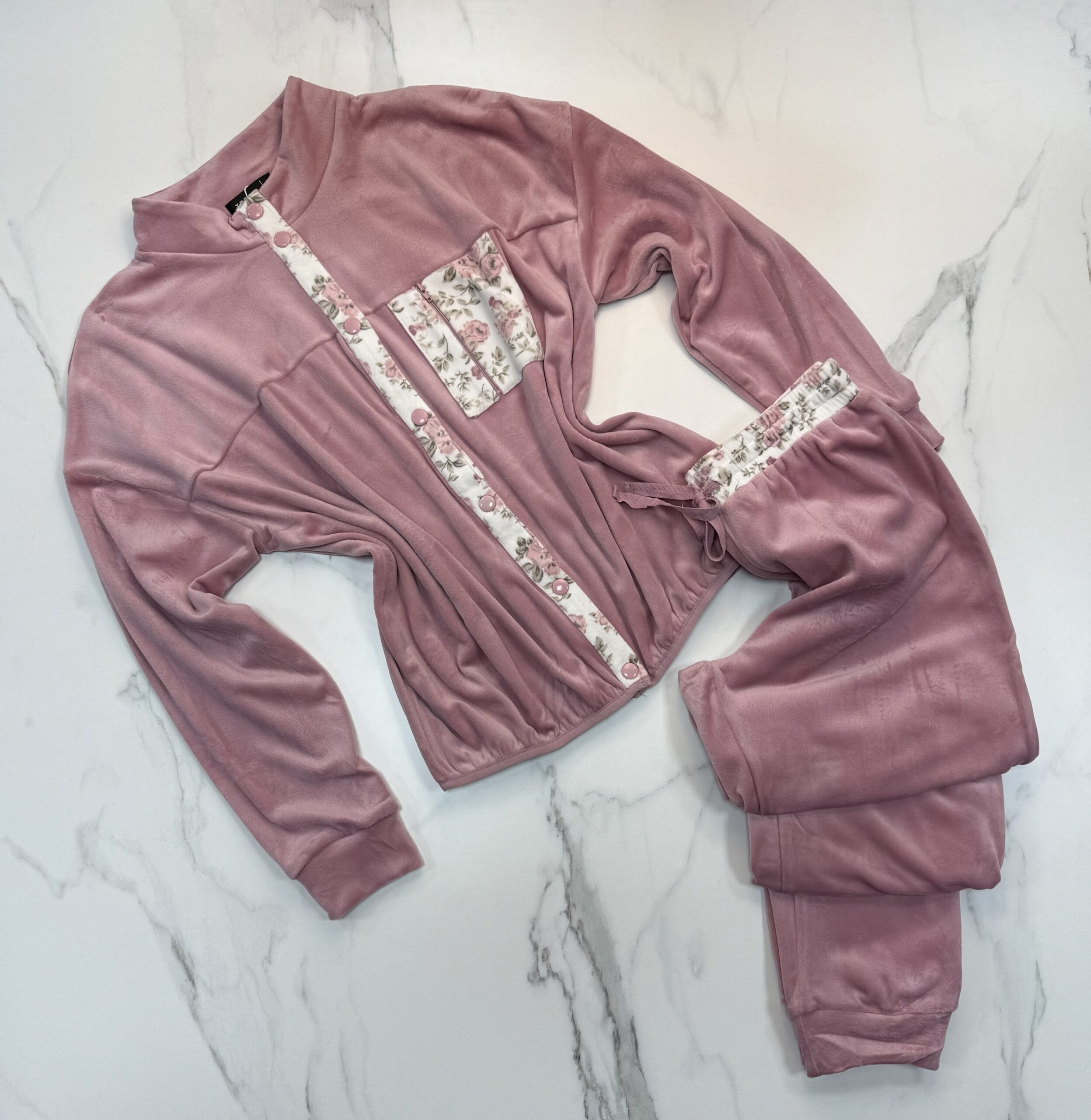 Homewear " Rose à fleurs "