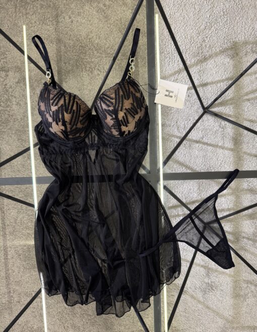 Nuisette bas H " Noir "