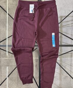 Alternative view of Bas Jogging " Burgundy "