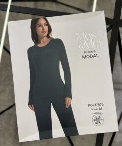 Alternative view of Pyjama haut manche longue " Gris "