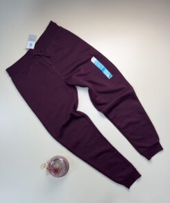 Alternative view of Bas Jogging " Burgundy "