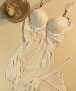 Nuisette bas H " blanche "